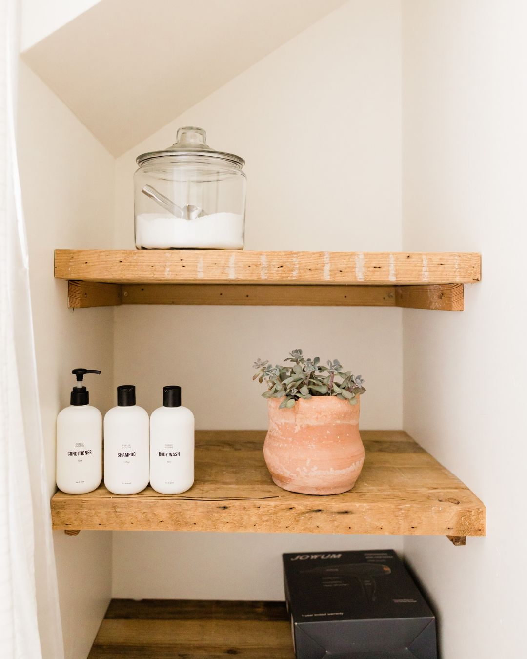 Almacenaje en baños pequeños