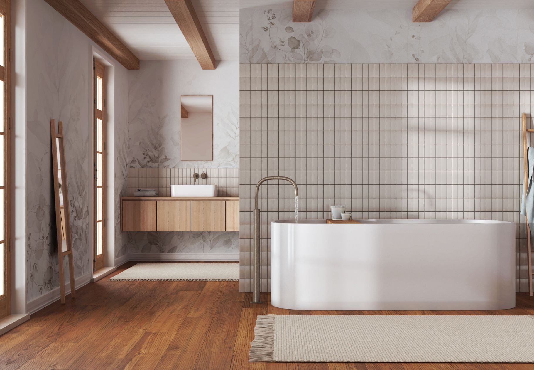 Baños Japandi