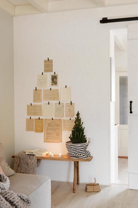 Decorar navidad con materiales reciclados