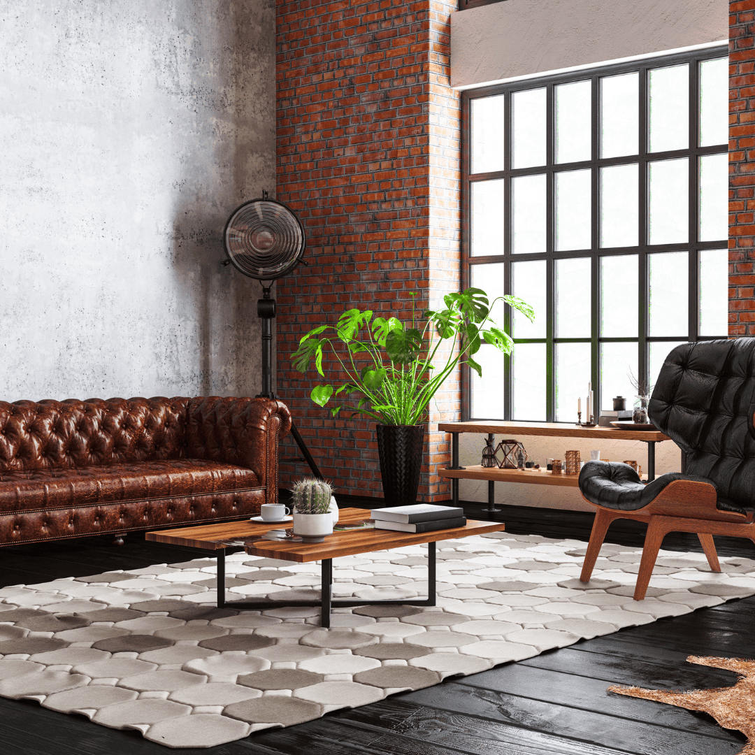 Estilo industrial decoración