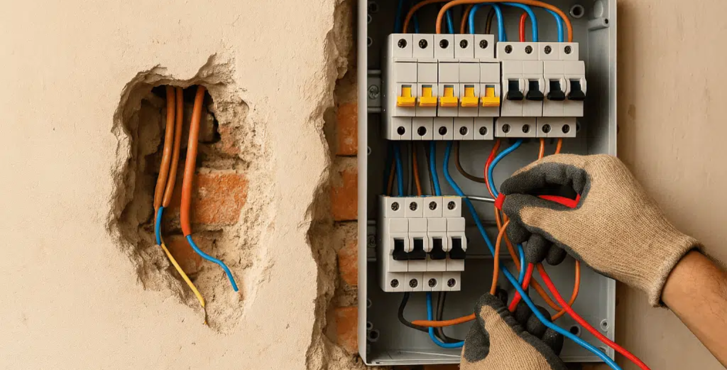 reforma integral - renovacion de la instalacion electrica