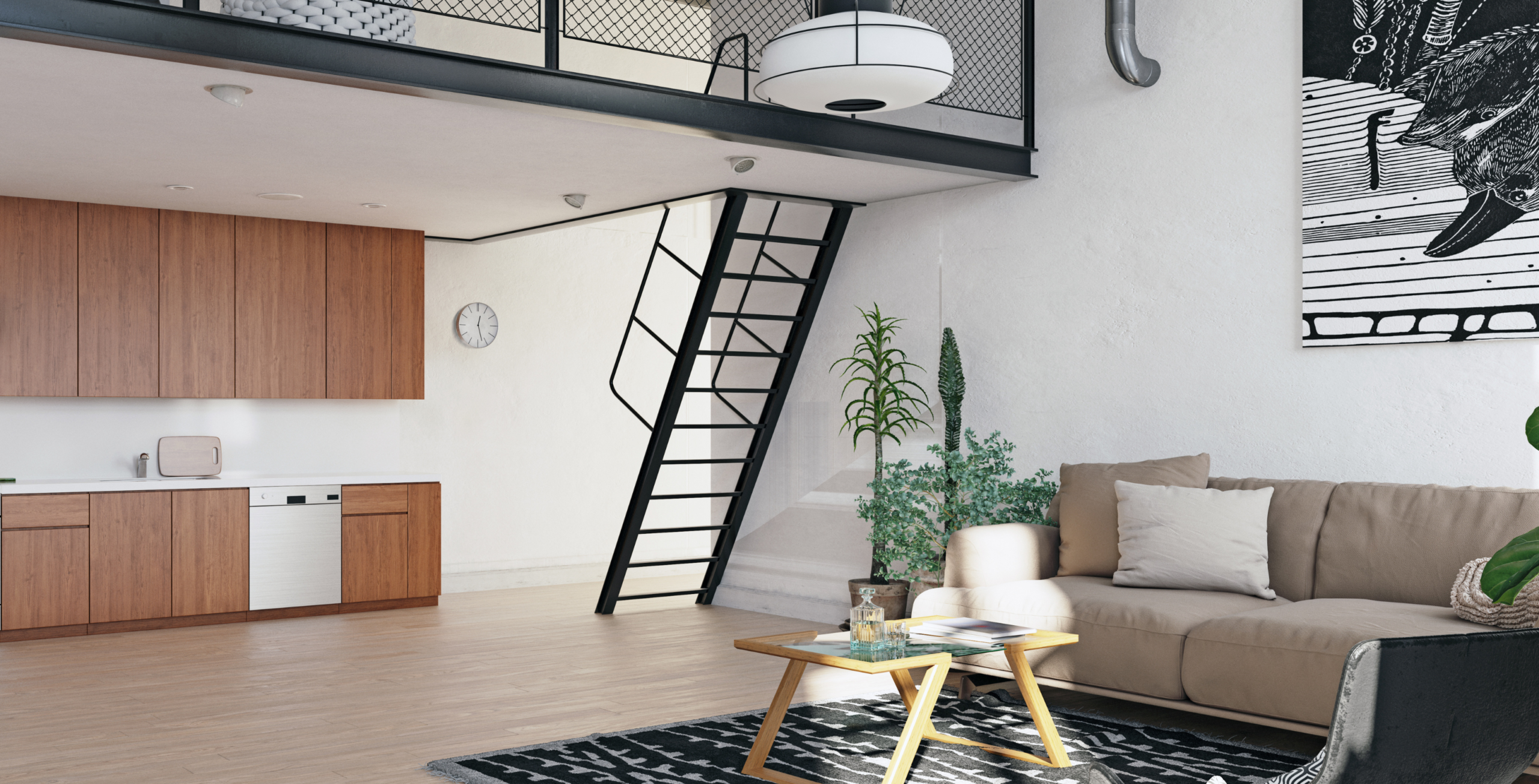 optimizar espacios en pisos pequeños