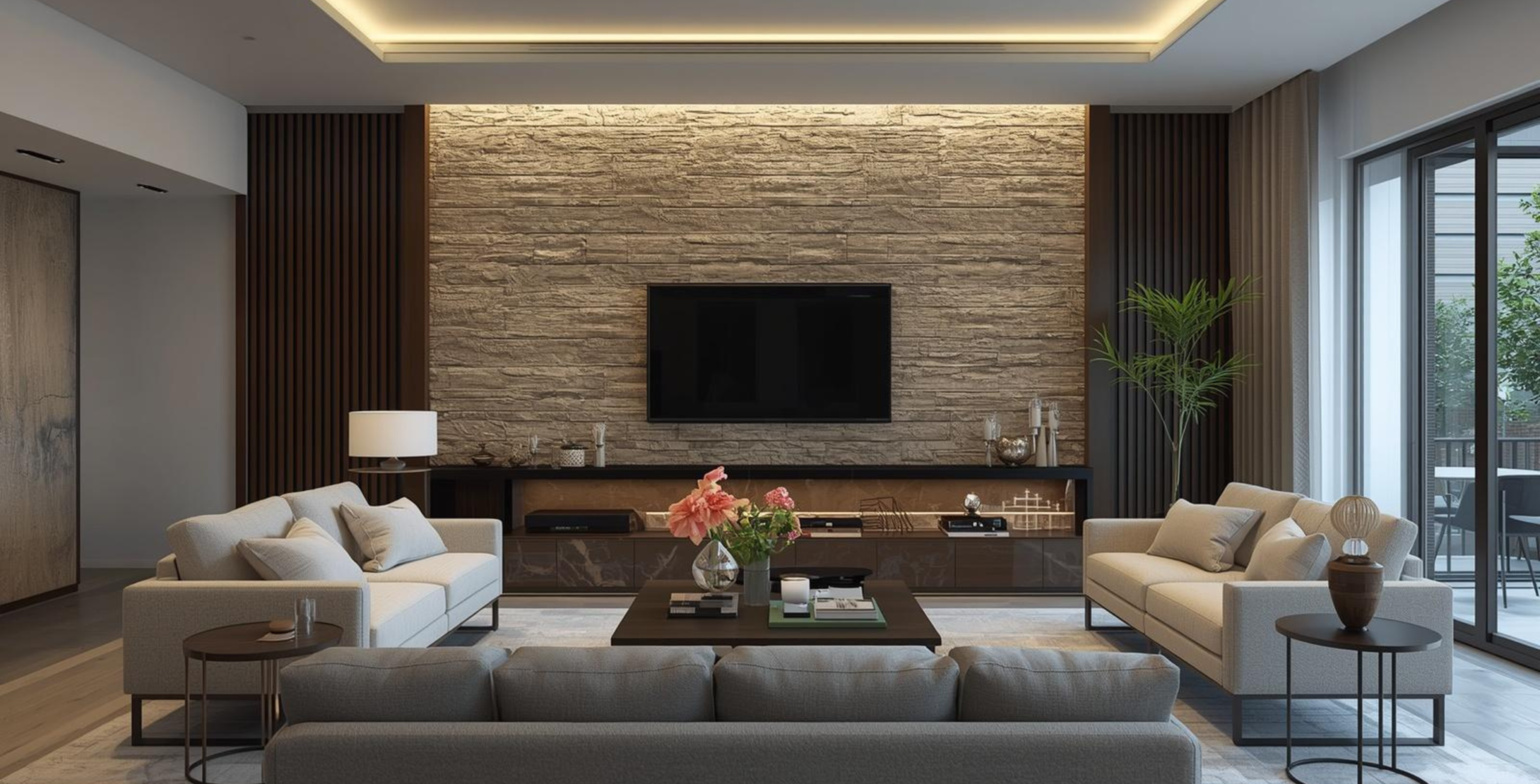 Art. Materiales naturales en interior_piedra antural