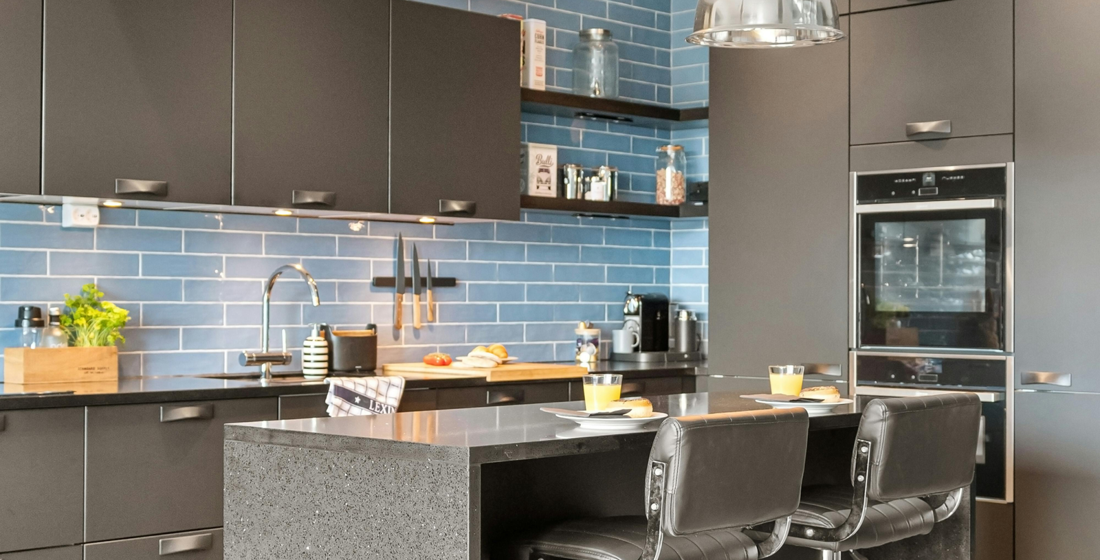 Cocinas en L_Con barra