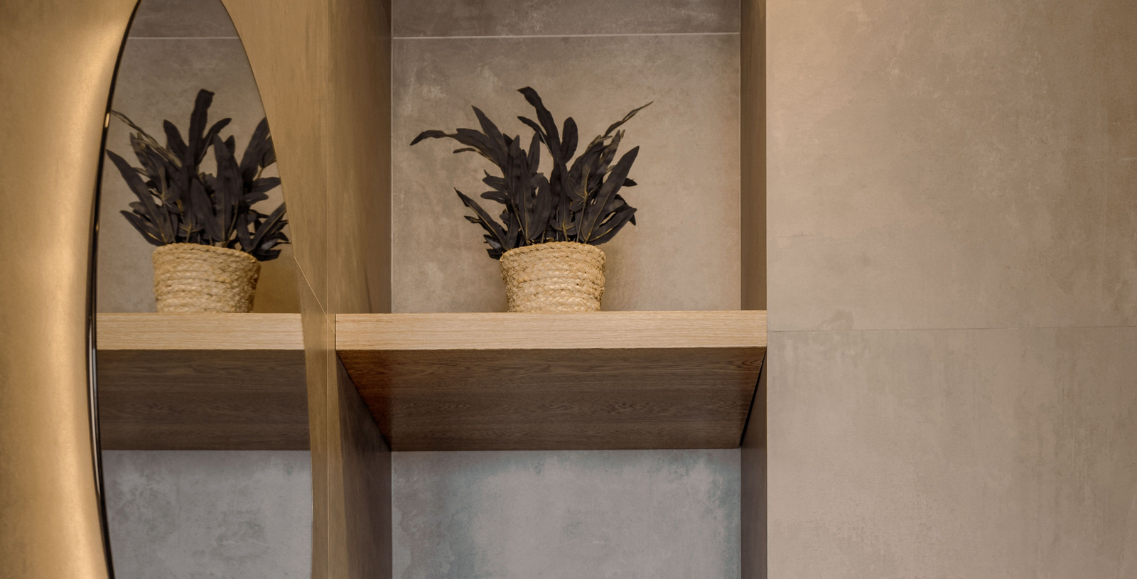 Hornacina en el baño: espacio, diseño y funcionalidad