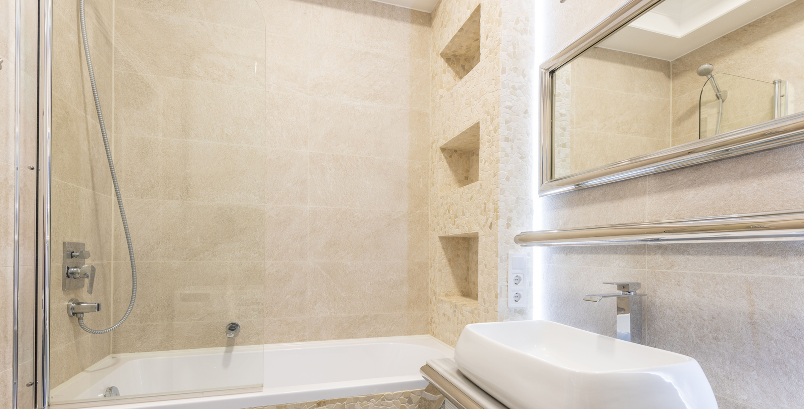 Hornacina en el baño: espacio, diseño y funcionalidad
