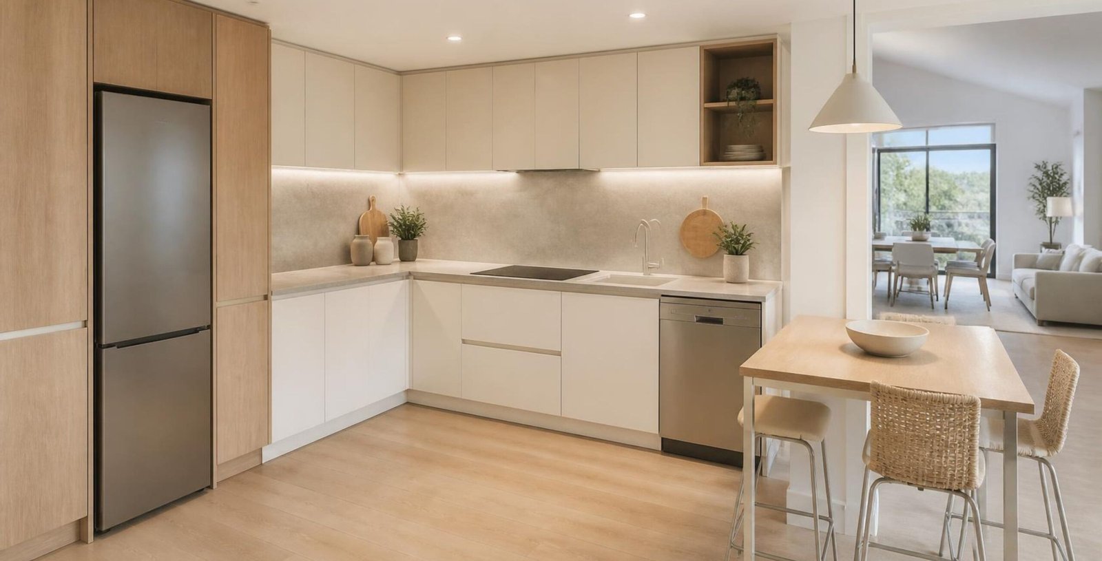 cocina en l