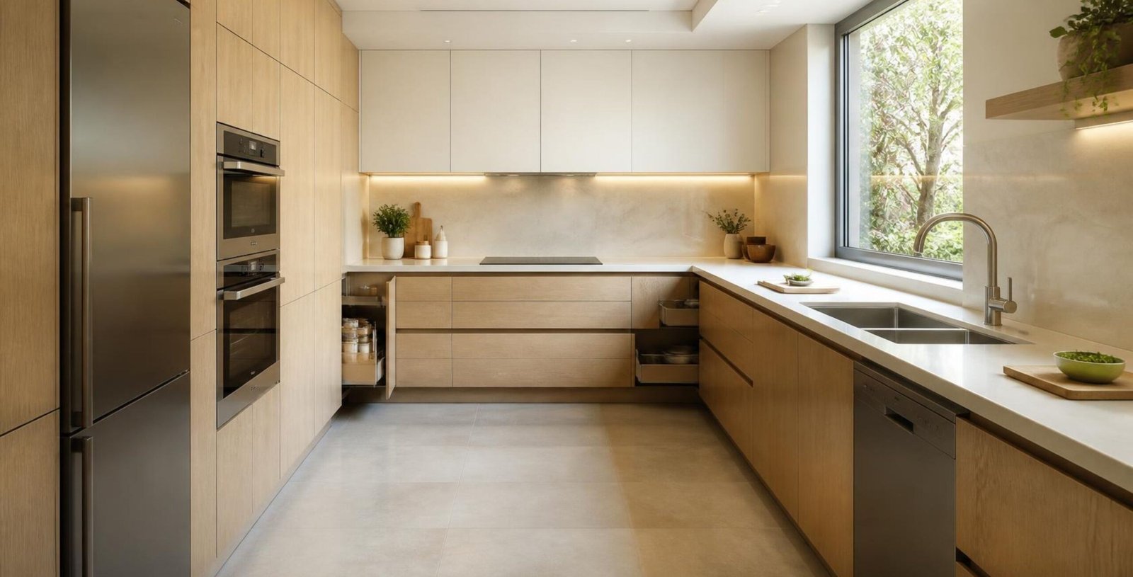 cocina en u