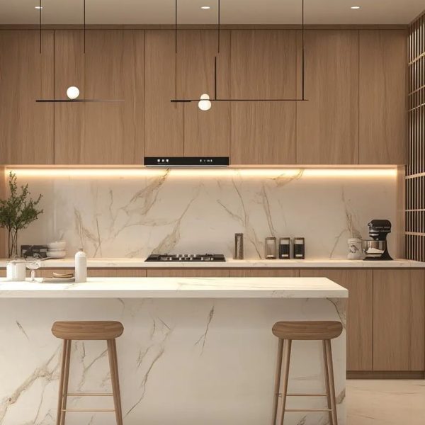 Earthy Tones and Clean Lines_ 40 Japandi Kitchens to Love _ VIVA